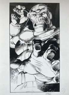 Claudio Villa | Claudio Villa - Illustrazione originale per Tarocchi Marvel - Edizioni Lo Scarabeo - Exemplaire unique - (1995) | Catawiki