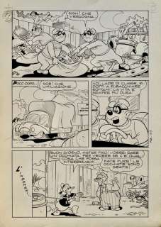 Luciano Gatto | Topolino #728 - L. Gatto - tavola originale â€œPaperino e la brocca rapitaâ€ Pag. 167 Tav. 3 - Page volante - Exemplaire unique | Catawiki