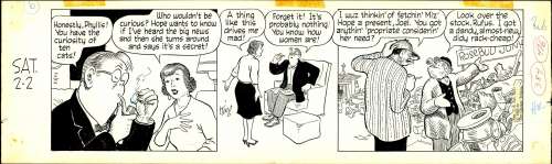 Frank King | King – GASOLINE ALLEY, Daily (02/02/1963) | Russ Cochran