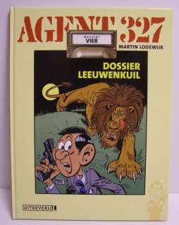 Lodewijk, Martin | Agent 327 - HC - 4 - Dossier Leeuwenkuil - Dossier vier + Opdrachttekening - Cartonné - EO - (2007) | Catawiki