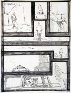 Moebius | Arzach, planche n°1 Ã  l’encre de Chine, Ã  l… | Millon