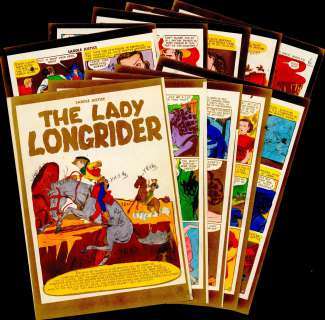 Johnny Craig | Craig - THE LADY LONGRIDER, SADDLE JUSTICE #6, (May-Jun 1949) 10 Page Story | Russ Cochran