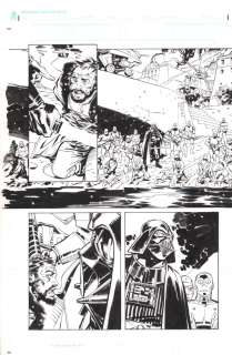 Rick Leonardi | Star Wars: Darth Vader & the Lost Command #1 Page 20 (Inked) | Rick Leonardi