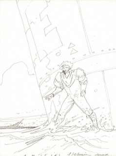 Schuiten, François | Schuiten, François - Originele pentekening - Les cités obscures / De Duistere Steden - (jaren ’80) | Catawiki