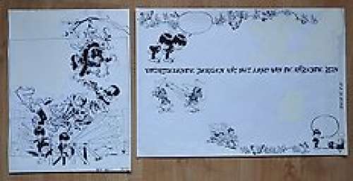 Studio Jan Kruis - Studio Jan Kruis - 2 Originele tekeningen o.a. voor cover Sjors nummer 30 - (1970)