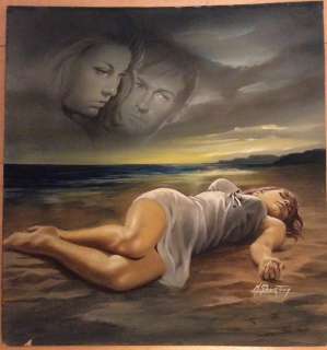 Gourdon, Michel | Gourdon, Michel - Peinture originale - Quand le vin est tiré - (1965) | Catawiki