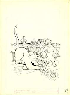 Hubbard - O’MALLEY and the ALLEY CATS #2, GOLD KEY, Original Comic Book Cover Art (1971) | Russ Cochran