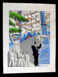 Filips | Filips - Dessin original couleur - Jazz Cartoon - Duke Ellington - (1989) | Catawiki