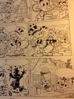 Alessandro Gottardo | Donald Duck - â€œPaperone, Paperino, Paperoga, Pico de Paperisâ€ - Page volante - Exemplaire unique - (2014/2014) | Catawiki