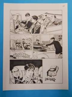 Bruno Brindisi | Dylan Dog n. 349 - Bruno Brindisi - Tavola Originale "La morte non dimentica" - Page volante - Exemplaire unique - (2015) | Catawiki