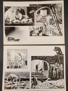 Autore Non Reperito | Autore Non Reperito - 2x Illustrazioni Originali "Fabbricante di Mostri" - Page volante - Exemplaire unique | Catawiki