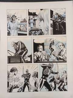 Ernesto Garcia Seijas | Skorpio n. 1 - Ernesto Garcia Seijas - Tavola originale n. 12 "Killing" - Page volante - Exemplaire unique | Catawiki