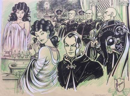 Magnus | Magnus - original illustration "I briganti" - Page volante - Exemplaire unique | Catawiki