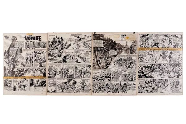 Lot 437 - Original artwork for Karl the Viking by Don Lawrence | misc / divers
