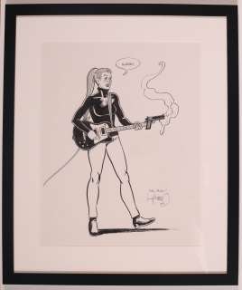 Amy Racecar Sketch by David Lapham | mycomicshop.com