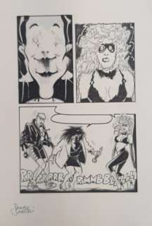 Franco Saudelli | La Bionda - Franco Saudelli - Page volante - EO - (1987) | Catawiki