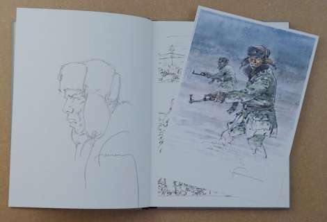 Hermann / Yves H. | Hermann - Station 16 + ex-libris + dédicace - C- TT - Numéroté - (2014) | Catawiki