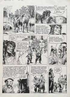 Franz | Franz - Originele pagina - Poupée d’ivoire 2 - La Griffe de bronze - (1989) | Catawiki