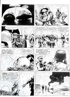 Attilio Micheluzzi | Attilio Micheluzzi - Tavola originale - Page volante | Catawiki