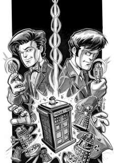 Roger Andrews - Dr. Who (10Th And 11Th) Page Pin-Up