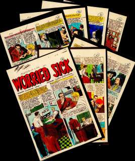 Evans - WORRIED SICK, MD #4, 7 Pg Story, SP (1955) | Russ Cochran