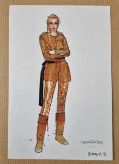 Moebius | Moebius - Dessin original couleur - Jeu Pilgrim - Étude de personage - (1996) | Catawiki