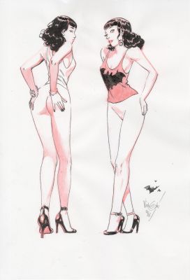 Vince | NYMPHES – Dessin original 15 | Galerie Barbier