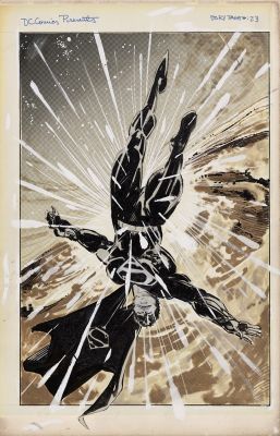 Klaus Janson | DC Comics Presents: Superman and Adam Strange - Page 23, DC Comics Penciler: Klaus Janson Inker: Klaus Janson, 1985 | Philippe Labaune Gallery