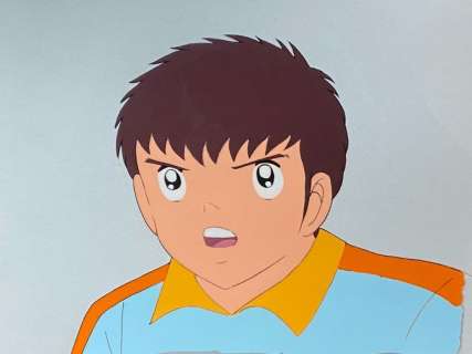 Tsuchida Production | Captain Tsubasa (1983-1986) - Original animation cel and drawing | Catawiki