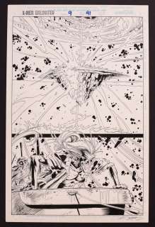 Original Art from X-Men Unlimited #9 (1995) Page 41 Pencils by Val Semeiks, Inks by Bob McLeod | mycomicshop.com