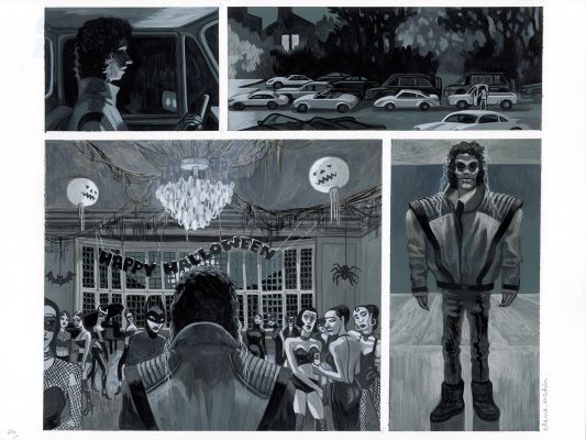 Elene Usdin | Detroit Roma – Planche originale 134 | Galerie Barbier