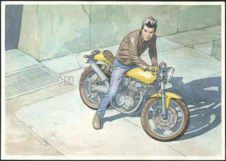Marcial Toledano - Illustration originale  - Tebori