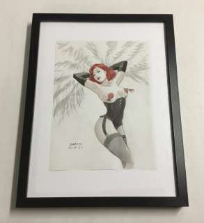 Enrico Marini | Marini, Enrico - Noir Burlesque - Dessin original - Caprice - (2021) | Catawiki