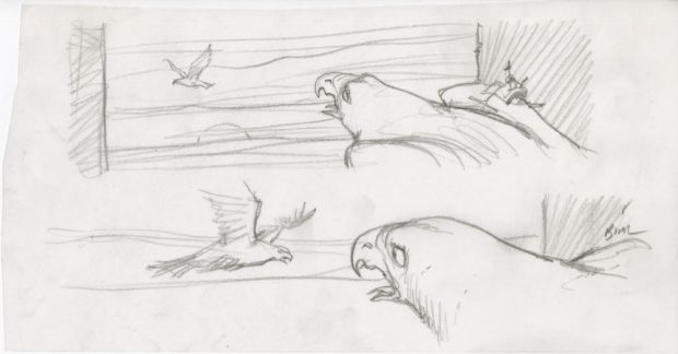 Enki Bilal | GRAPHITE IN PROGRESS 3 – Dessin original 20 | Galerie Barbier