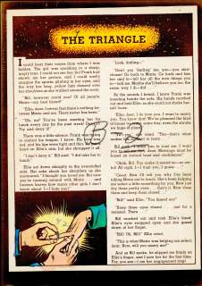 THE TRIANGLE, MODERN LOVE #3, Text Story, SP (Oct-Nov 1949) | Russ Cochran