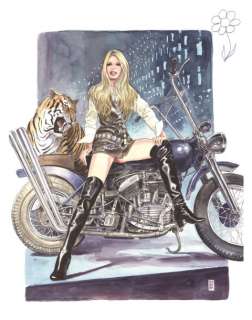 Milo Manara | BB #15 Encre de Chine et aquarelle sur papier Fabriano 350 | Millon