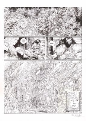 Christophe Bec | Thorgal, 2025 - La déesse d’ambre | Huberty Breyne Gallery