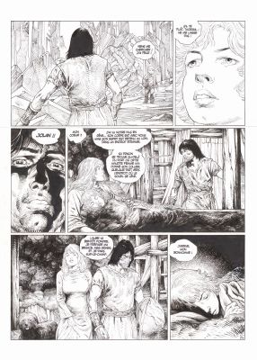 Christophe Bec | Thorgal, 2025 - La déesse d’ambre | Huberty Breyne Gallery