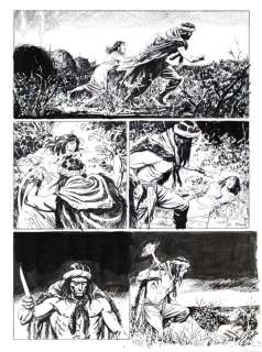 Bruno Brindisi - | Bruno Brindisi - 3x Tavola Originale - Tex Willer n. 7 "Rancho Sangriento" - (2019) | Catawiki