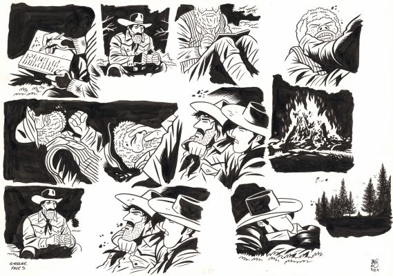 Brüno | Lucky Luke, 2024 - Dakota 1880 | Huberty Breyne Gallery