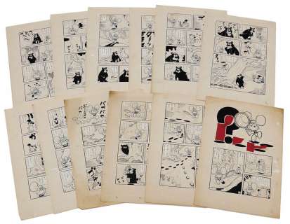 Ryutaro Harada handwritten manuscript "Toppo Gigi" all 15 pages | Mandarake (Big Web)