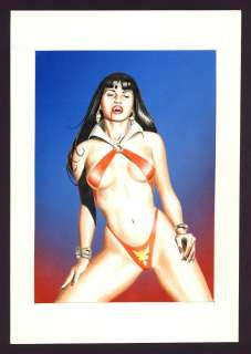 Cliff Richards - Vampirella Painting by Cliff Richards