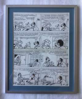 Francis | Francis - Originele pagina - Marc Lebut et son voisin - Le Rêve du voisin - (1977) | Catawiki