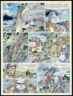 Hermann - Planche originale n°2 - Assunta - Les Tours de Bois-Maury