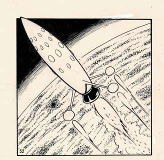 Hisamatsu, Fumio | Hisamatsu, Fumio - 2x Original page - Space Pit - (1963) | Catawiki