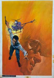 Fernã¡Ndez, Fernando | FernÃ¡ndez, Fernando - Original painting - Cover - Detectives - (1980’s) | Catawiki