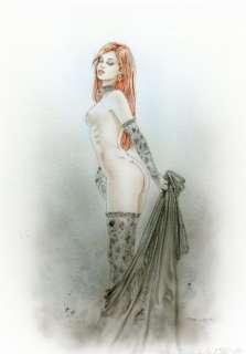 Luis Royo | Luis Royo - Illustrazione Originale - New Prohibited XXI-13 - Page volante - Exemplaire unique - (2020) | Catawiki