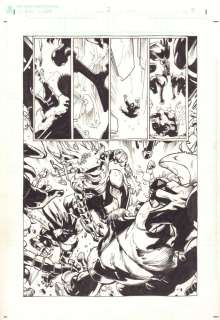 Carl Potts, Larry Stroman | Alien Legion: Uncivil War #2 P.9 - 2015 | Anthony’s Comic Book Art