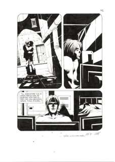 Corrado Roi - | Corrado Roi - Tavola Originale - Nathan Never Gigante n. 17 "I giorni della maschera" - (2014) | Catawiki