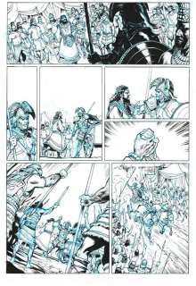 Taranzano, Pierre | Taranzano, Pierre - Planche originale - L’Iliade T3 - La Chute de Troie - (2018) | Catawiki